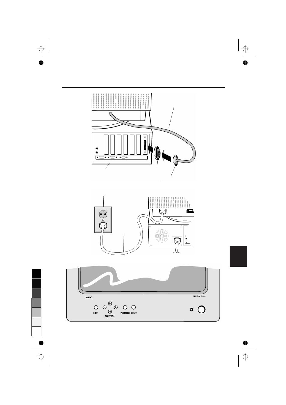 Macintosh (figura b.1), Figura b.1). avvitate, Figura c.1) | Figura d.1), I - 3, Figura b.1 figura c.1 figura d.1 | NEC A700 Plus User Manual | Page 59 / 76