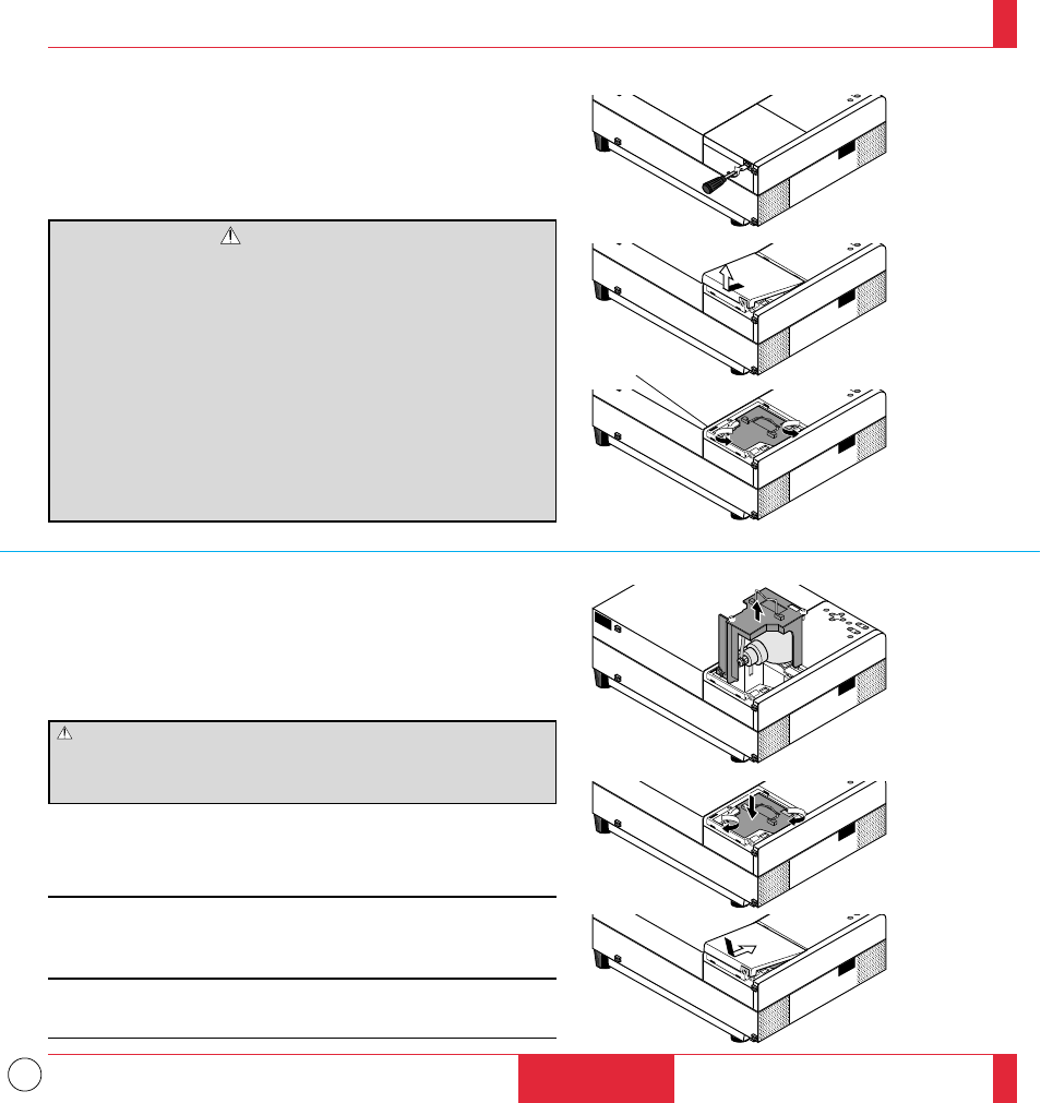 Remplacement de la lampe | NEC MT1035 User Manual | Page 43 / 53