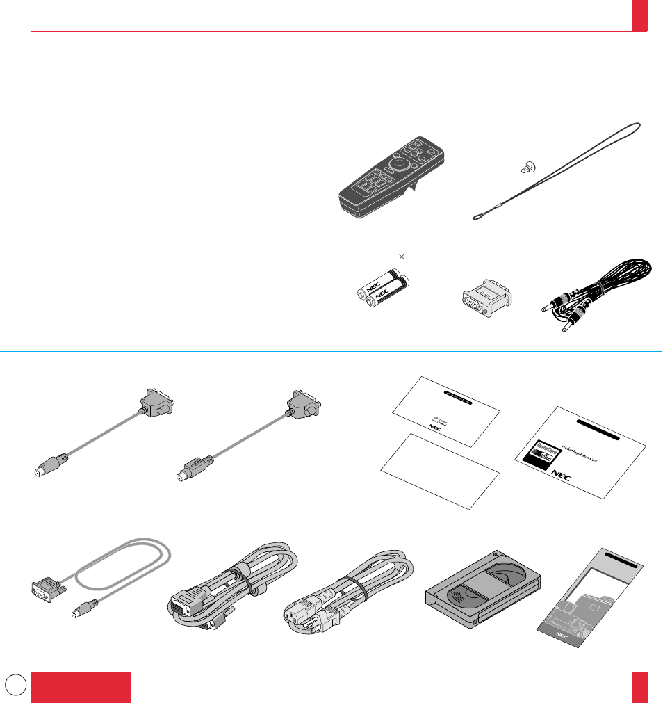 How do you get started, What’s in the box, Introduction 15 16 | Multisync lt | NEC MT1035 User Manual | Page 9 / 53