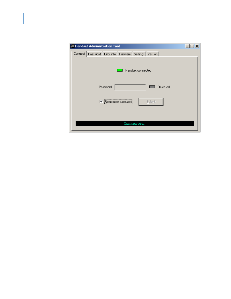Password configuration, Password configuration -4 | NEC MH160 User Manual | Page 26 / 46