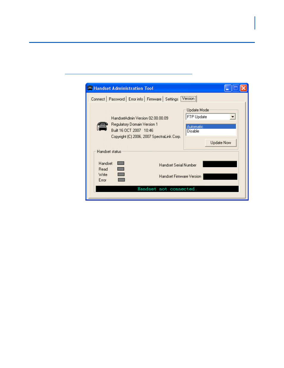 Version, Version -9 | NEC MH160 User Manual | Page 31 / 46