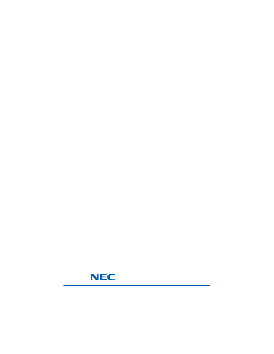 Nec unified solutions, inc | NEC MH160 User Manual | Page 46 / 46