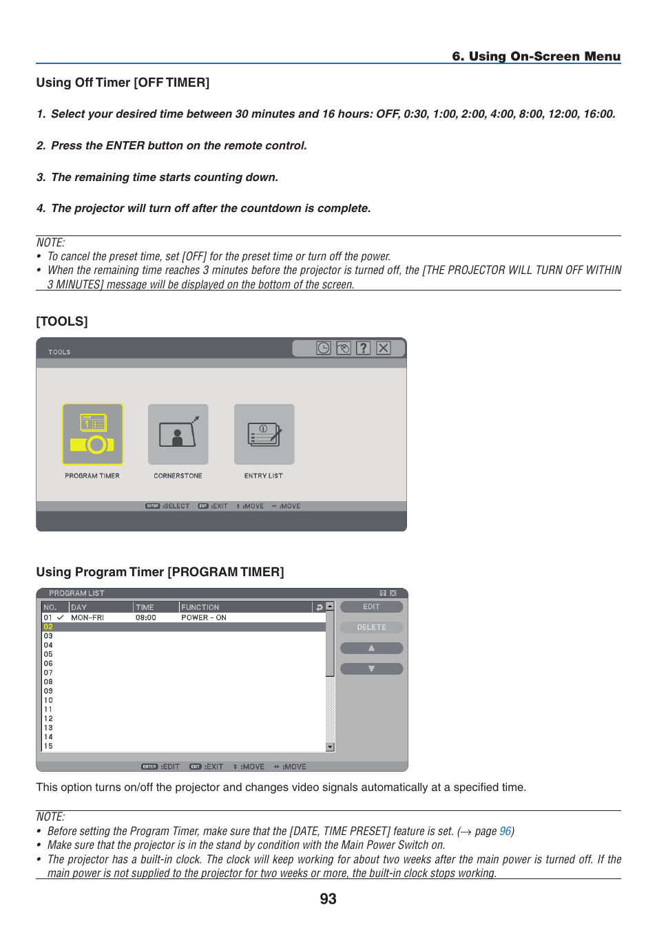 NEC NP3151W User Manual | Page 107 / 172