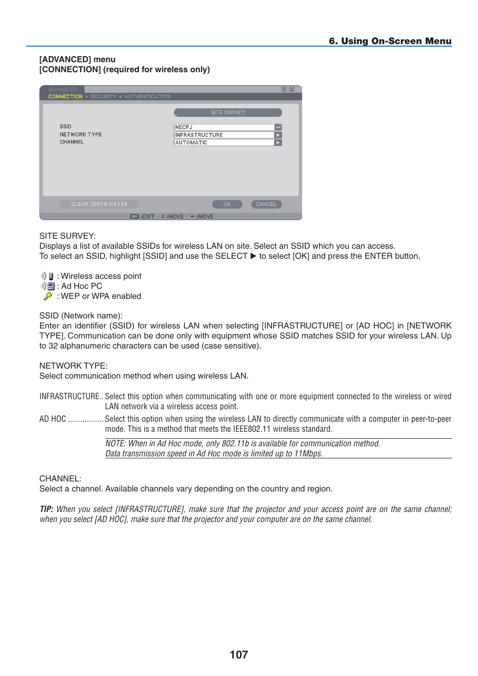 NEC NP3151W User Manual | Page 121 / 172