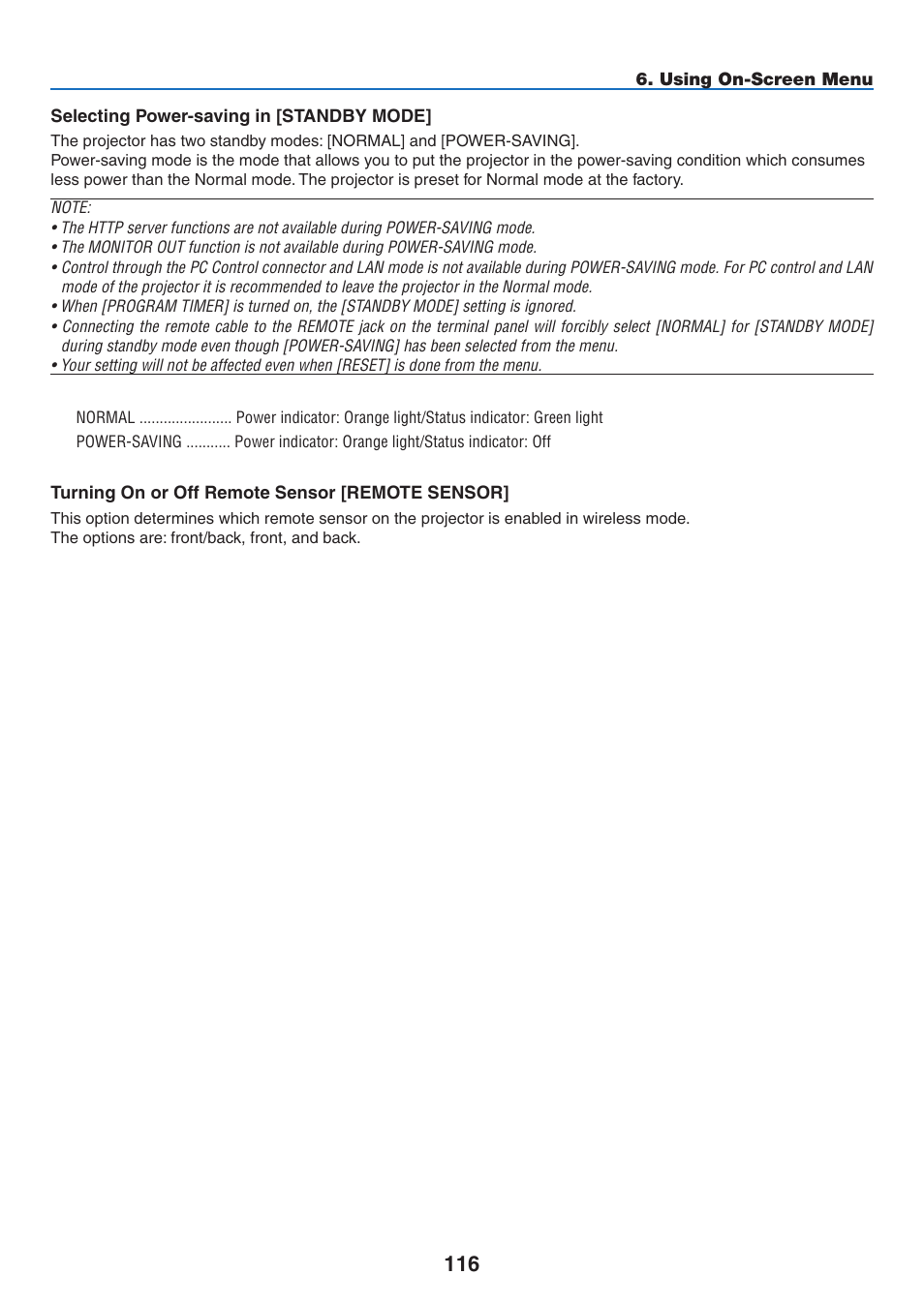 NEC NP3151W User Manual | Page 130 / 172