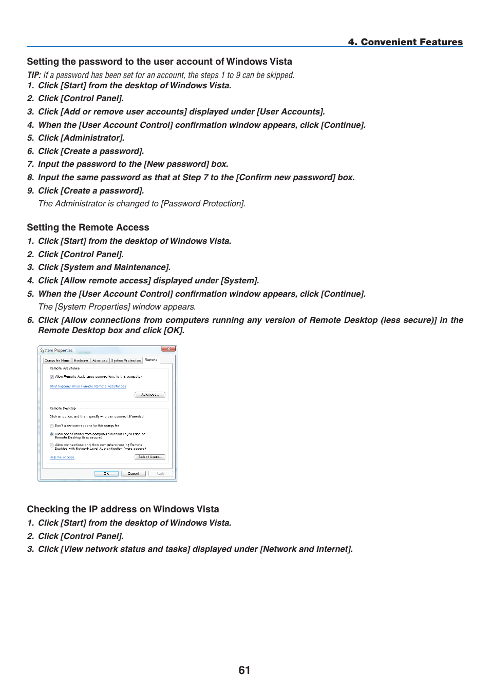 NEC NP3151W User Manual | Page 75 / 172
