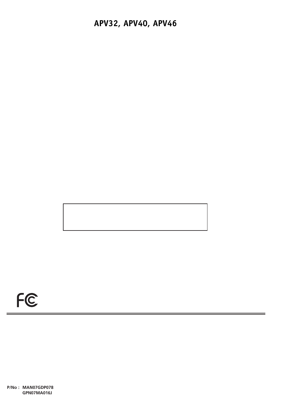 NEC PV32 User Manual | Page 60 / 60