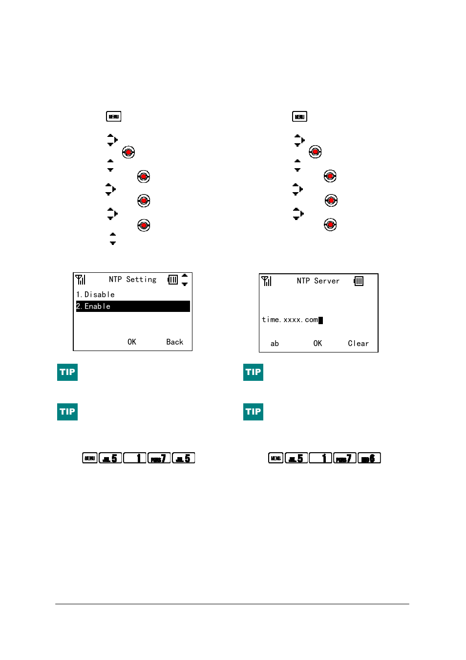 Ntp setting, Ntp server | NEC IP3AT-8WV(AUSTRALIA) User Manual | Page 67 / 104