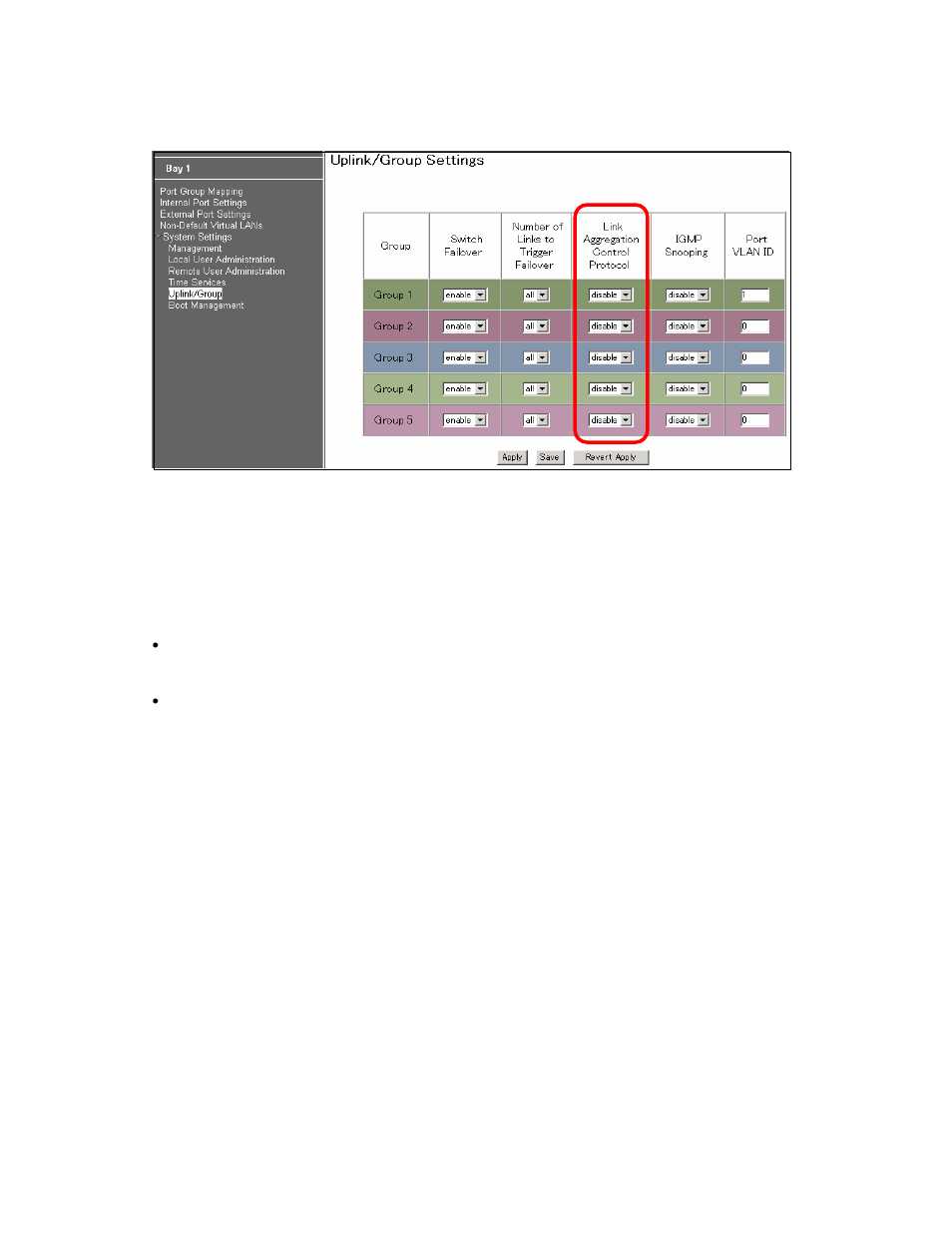 Trunk group configuration, Failover | NEC N8406-022A User Manual | Page 23 / 90