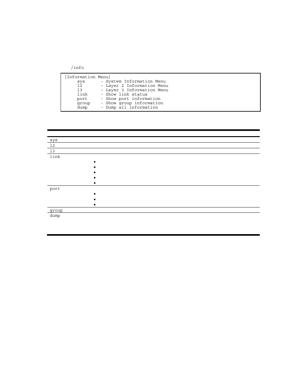 Information menu, Introduction, Menu overview | NEC N8406-022A User Manual | Page 31 / 90