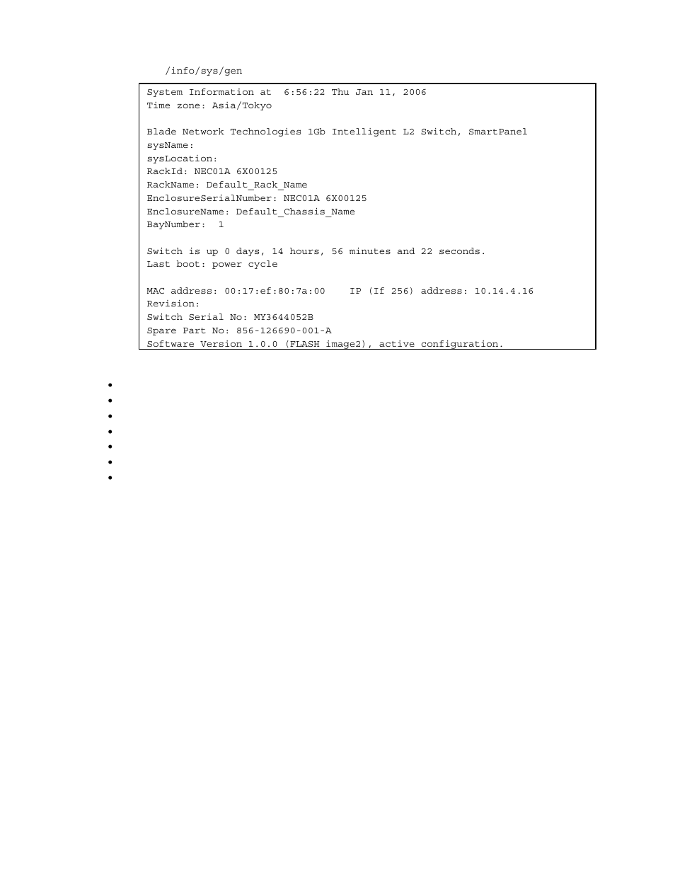 System information | NEC N8406-022A User Manual | Page 37 / 90