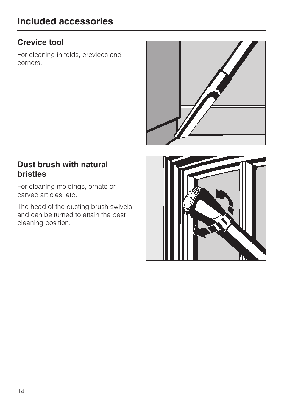 Included accessories | NEC S 5000 User Manual | Page 14 / 44