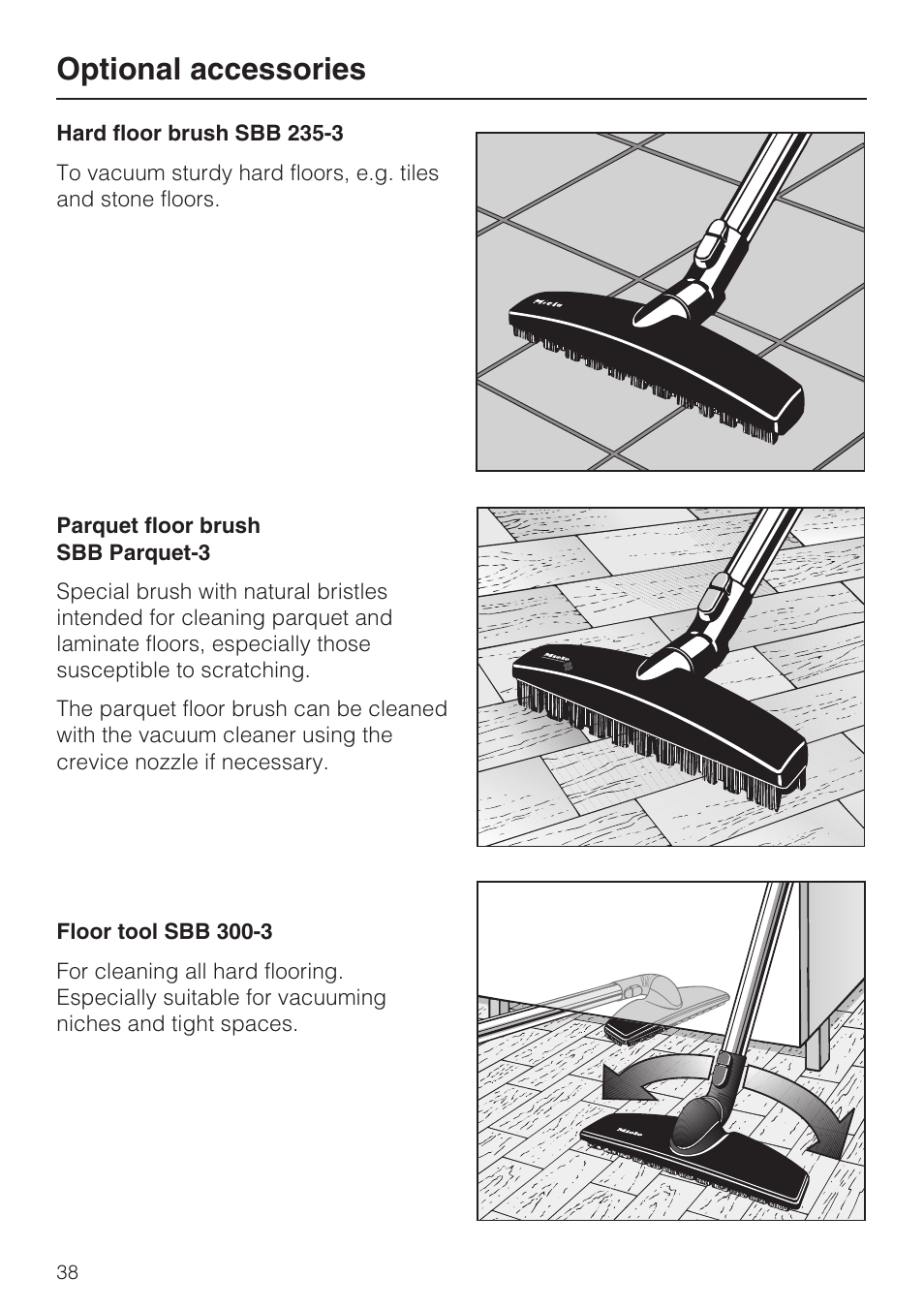 Optional accessories | NEC S 5000 User Manual | Page 38 / 44