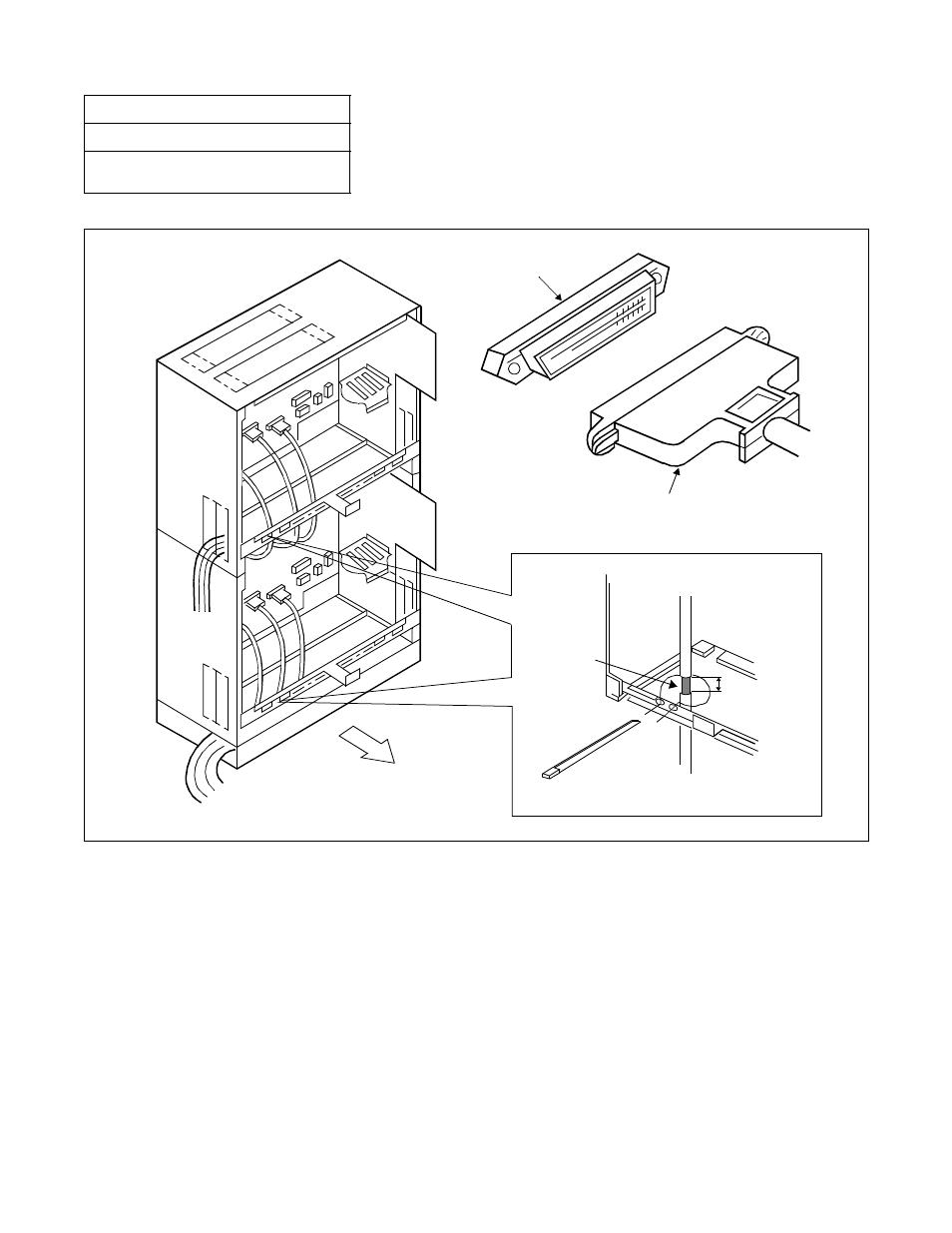 Figure 006-4, Cable running to the external mdf (2 of 2), On in | Each mdf cable, Wn in | NEC NEAX2000 IVS ND-45492 User Manual | Page 100 / 173