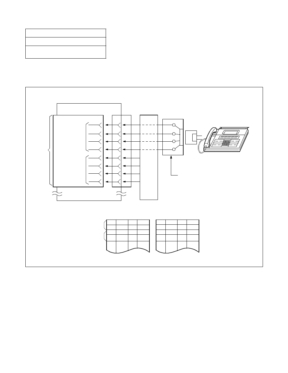 Figure 007-23, Mdf cross connection for an sn610 attcon (1 of 3) | NEC NEAX2000 IVS ND-45492 User Manual | Page 129 / 173