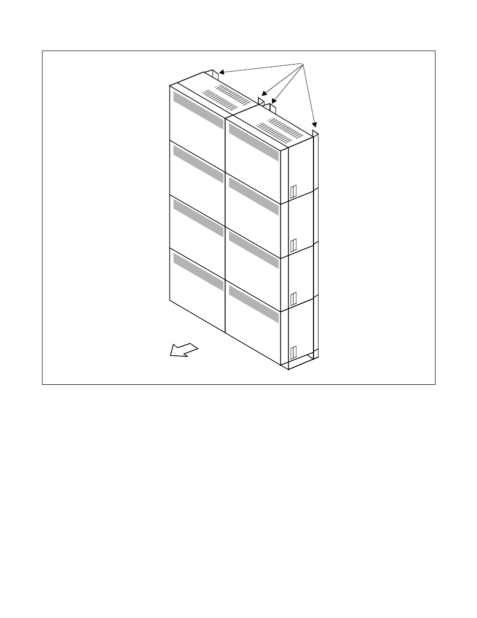 Figure 2-4, Pim configuration for floor standing installation | NEC NEAX2000 IVS ND-45492 User Manual | Page 24 / 173