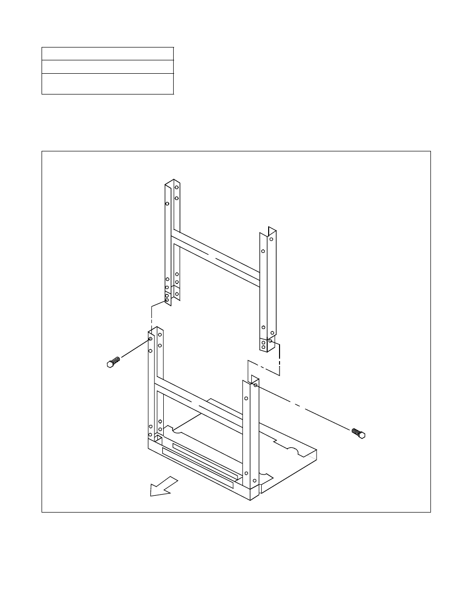 Figure 003-2, Connection of rack parts | NEC NEAX2000 IVS ND-45492 User Manual | Page 41 / 173