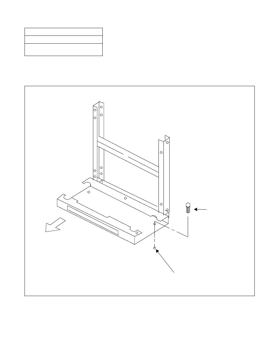 Figure 003-4, Securing of the base | NEC NEAX2000 IVS ND-45492 User Manual | Page 43 / 173