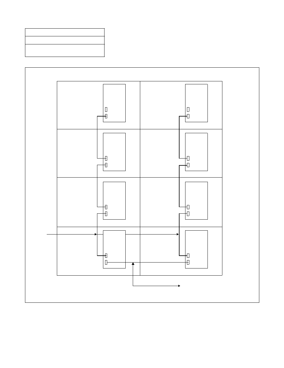 Figure 003-20, Connection of the bus cables | NEC NEAX2000 IVS ND-45492 User Manual | Page 62 / 173