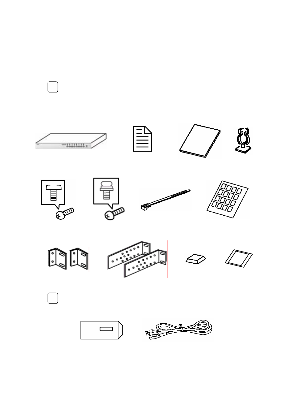 Check of accessories | NEC Sever Switch Unit N8191-09 User Manual | Page 28 / 104