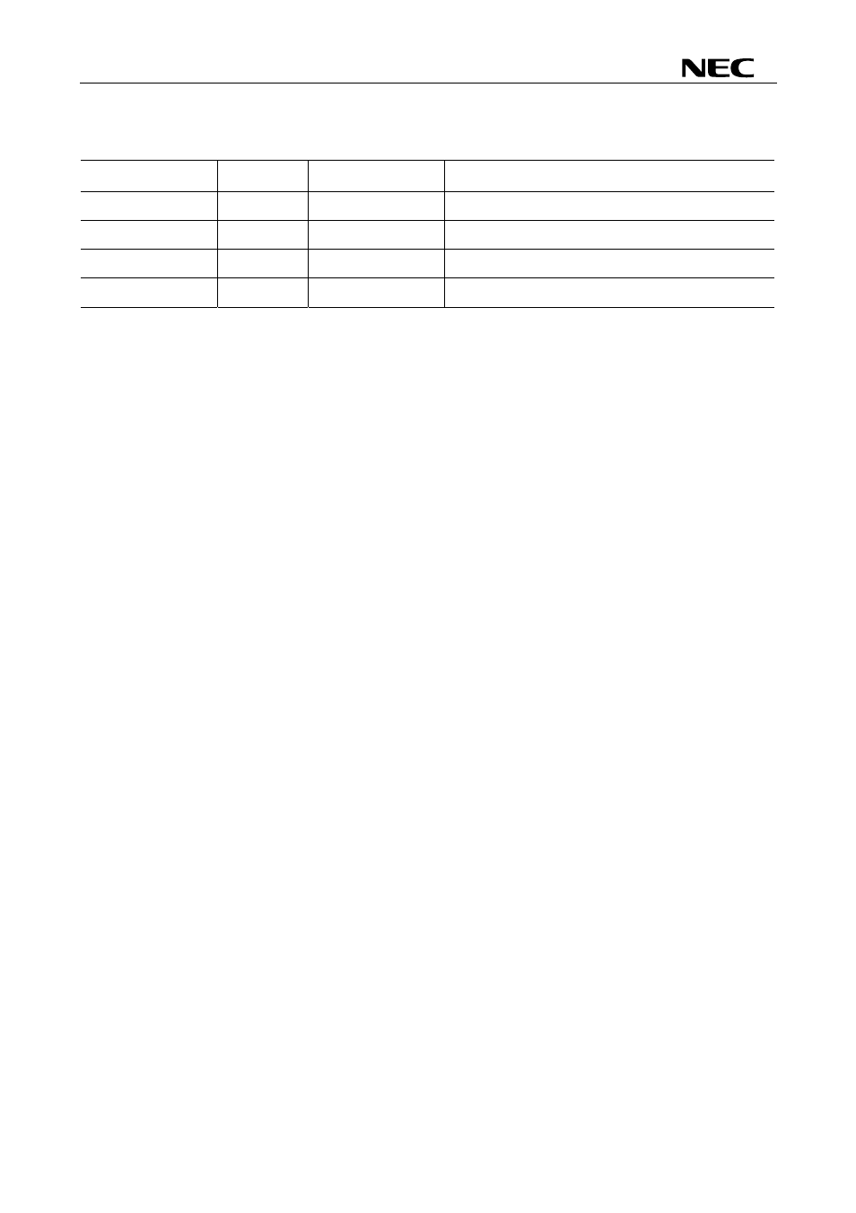 NEC EU1V0UM00 User Manual | Page 4 / 19