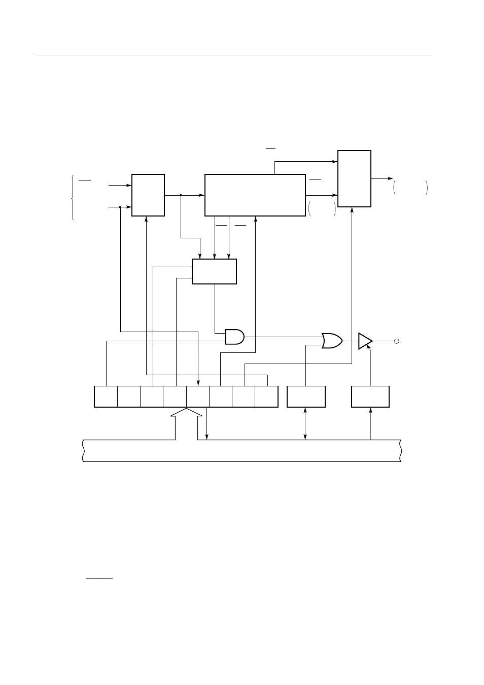 Configuration of the clock timer, Clock mode register | NEC PD750008 User Manual | Page 126 / 342