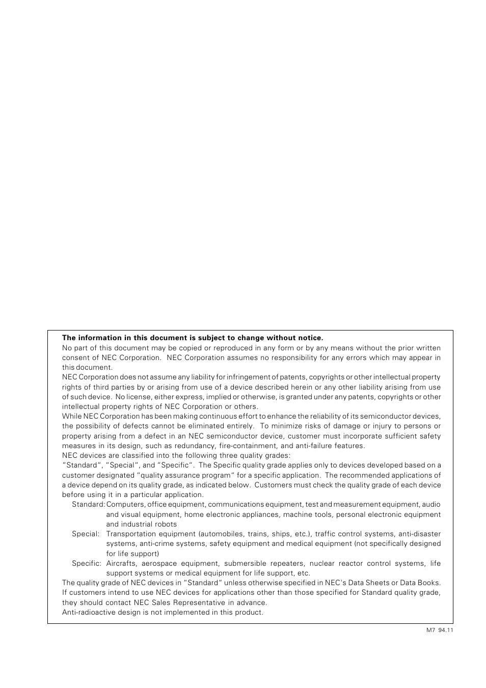 NEC PD750008 User Manual | Page 3 / 342