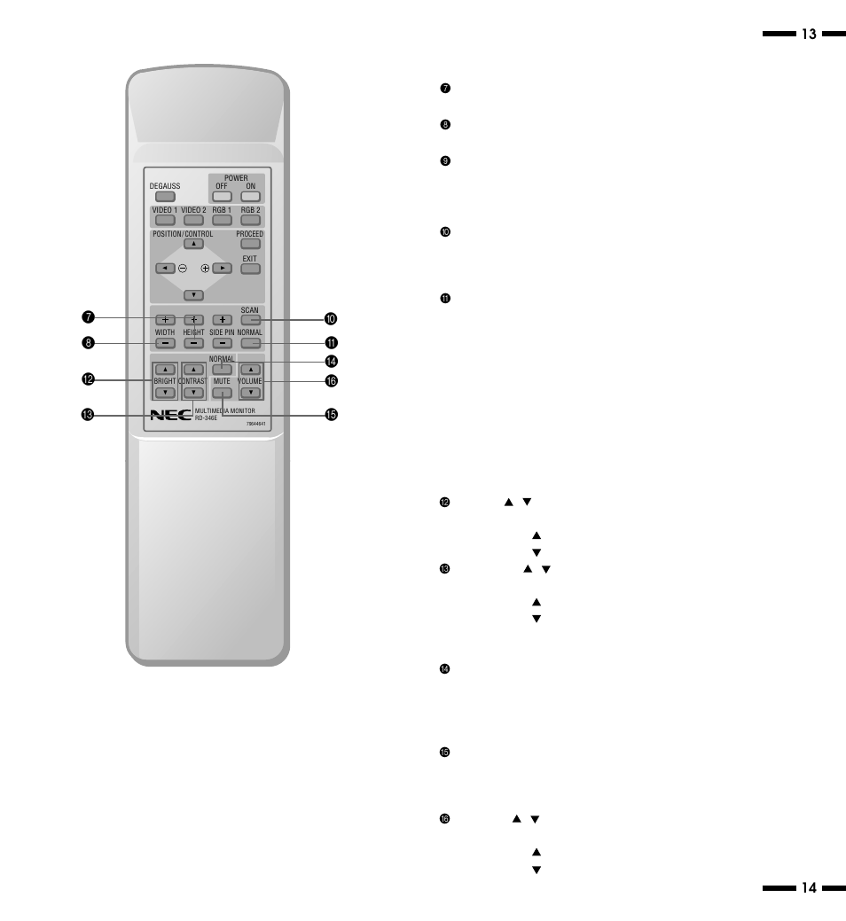 NEC XP29 Plus User Manual | Page 12 / 40