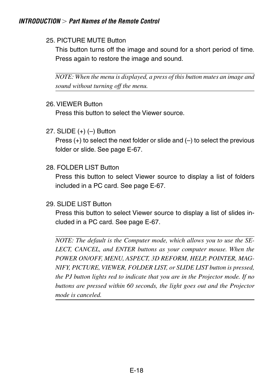 NEC LT260 User Manual | Page 18 / 149