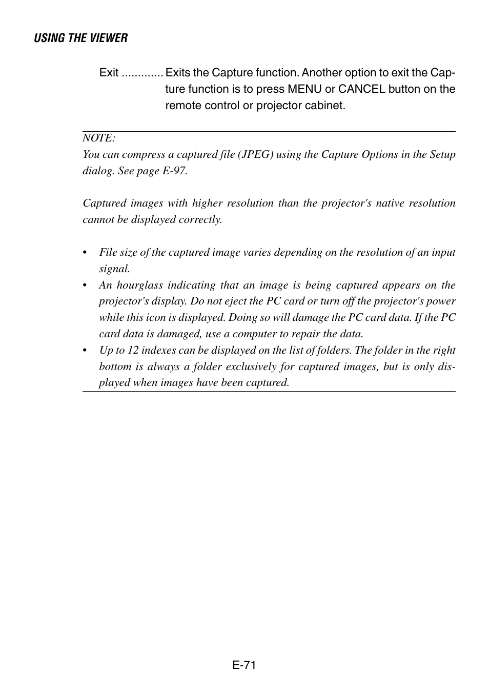 NEC LT260 User Manual | Page 71 / 149