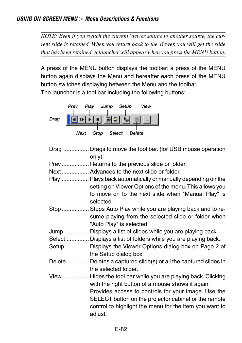 NEC LT260 User Manual | Page 82 / 149