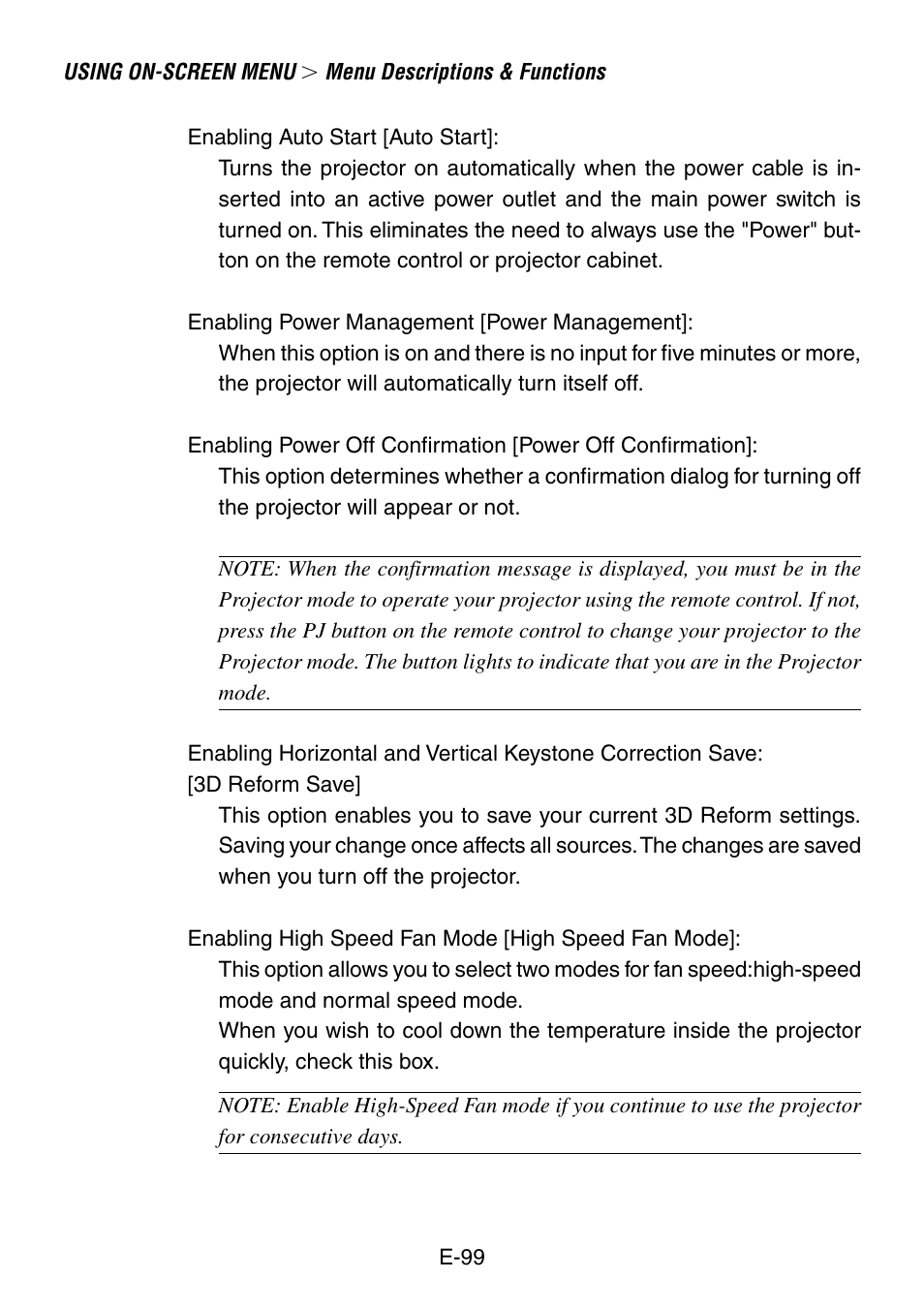 NEC LT260 User Manual | Page 99 / 149