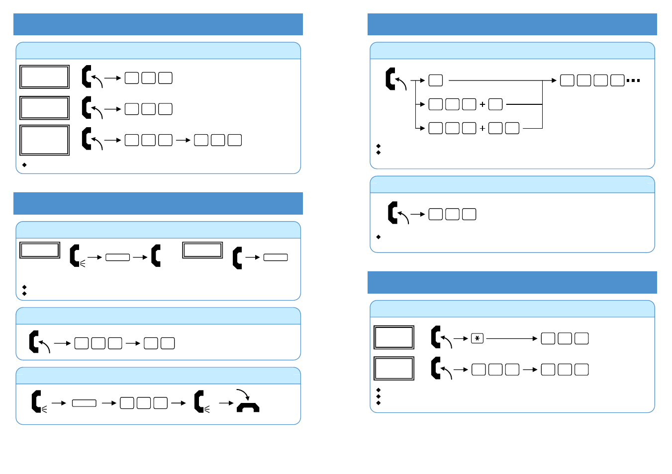 Answering calls placing calls, Hold / transferring calls, Placing calls quickly | NEC Single Line Telephone User Manual | Page 3 / 4