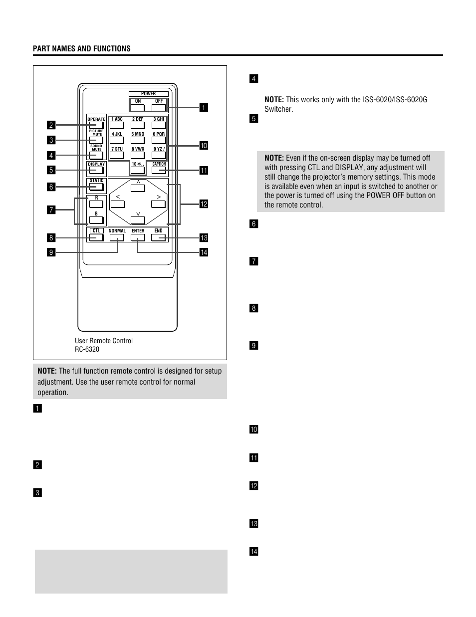 NEC MultiSync XG-1352 User Manual | Page 8 / 38