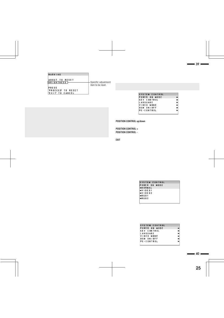 NEC R 37 Xtra User Manual | Page 25 / 38