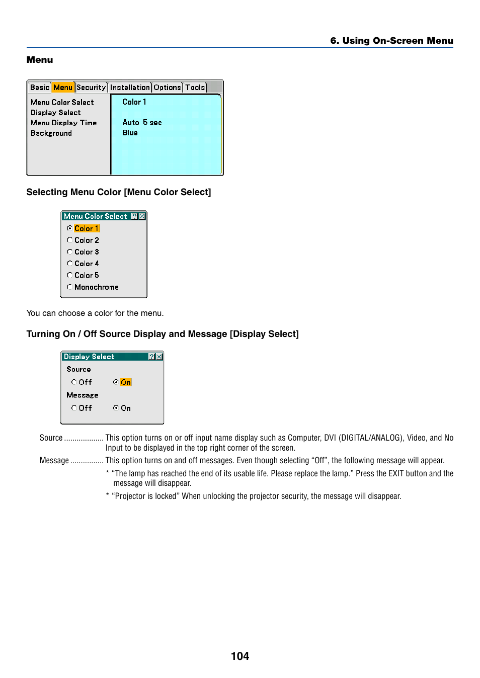 NEC WT615 User Manual | Page 111 / 159