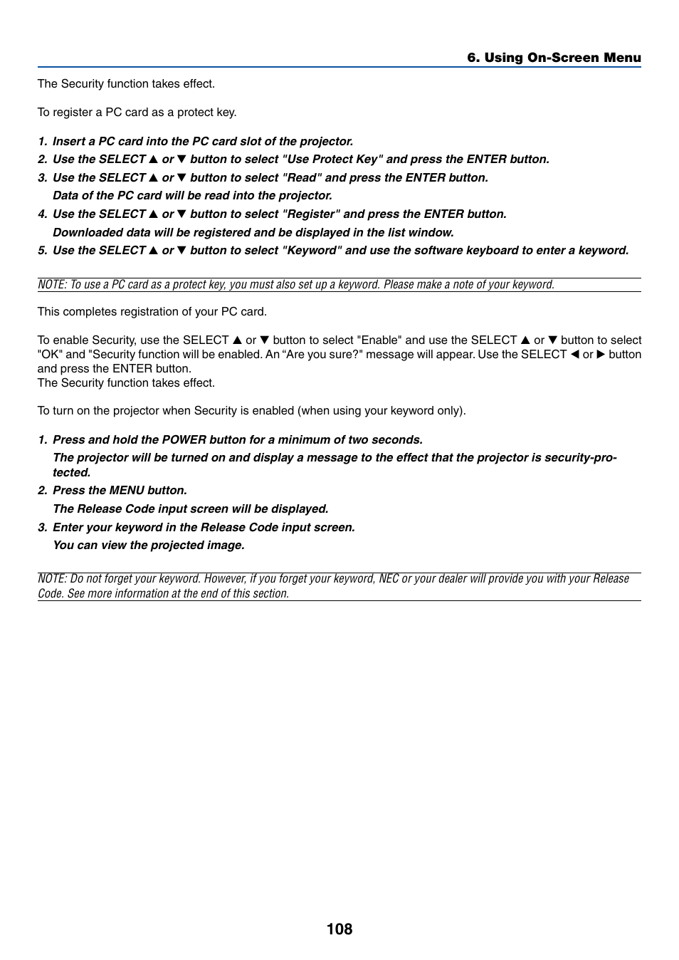 NEC WT615 User Manual | Page 115 / 159