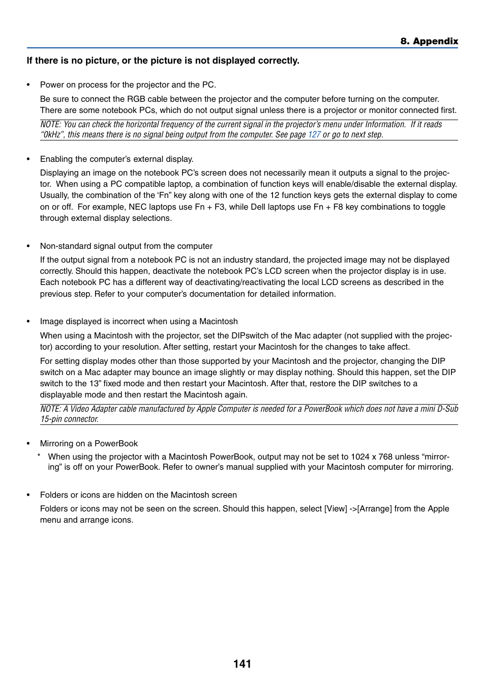 NEC WT615 User Manual | Page 148 / 159