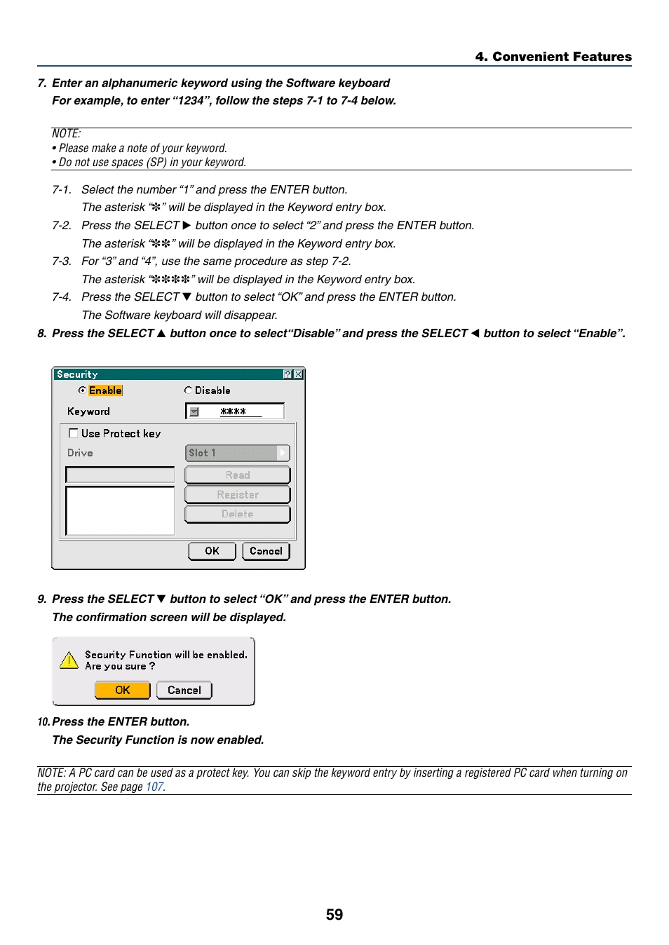 NEC WT615 User Manual | Page 66 / 159