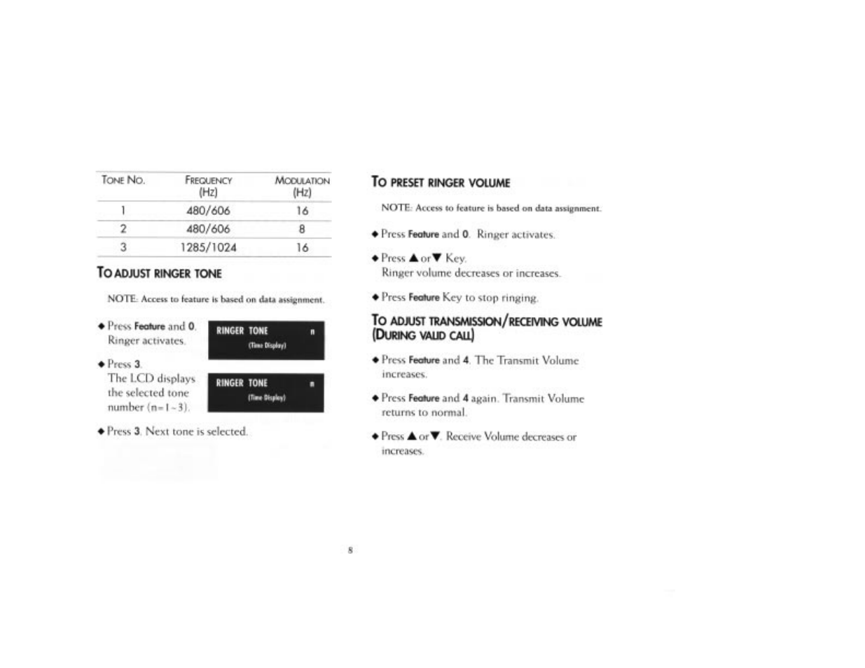 NEC 2000IVX User Manual | Page 10 / 44