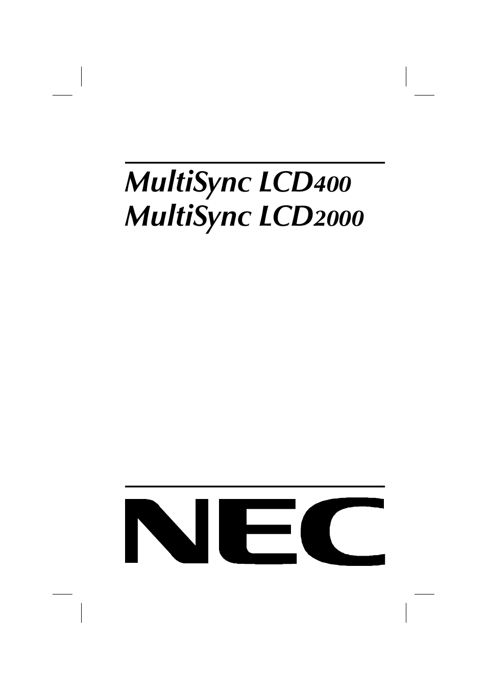 NEC pmn User Manual | 96 pages