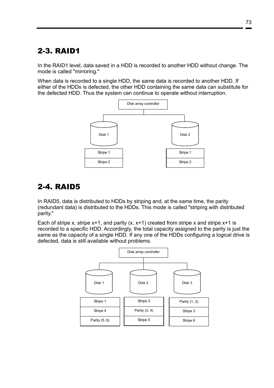 3. raid1, 4. raid5 | NEC Disk Array Controller N8103-89 User Manual | Page 93 / 128