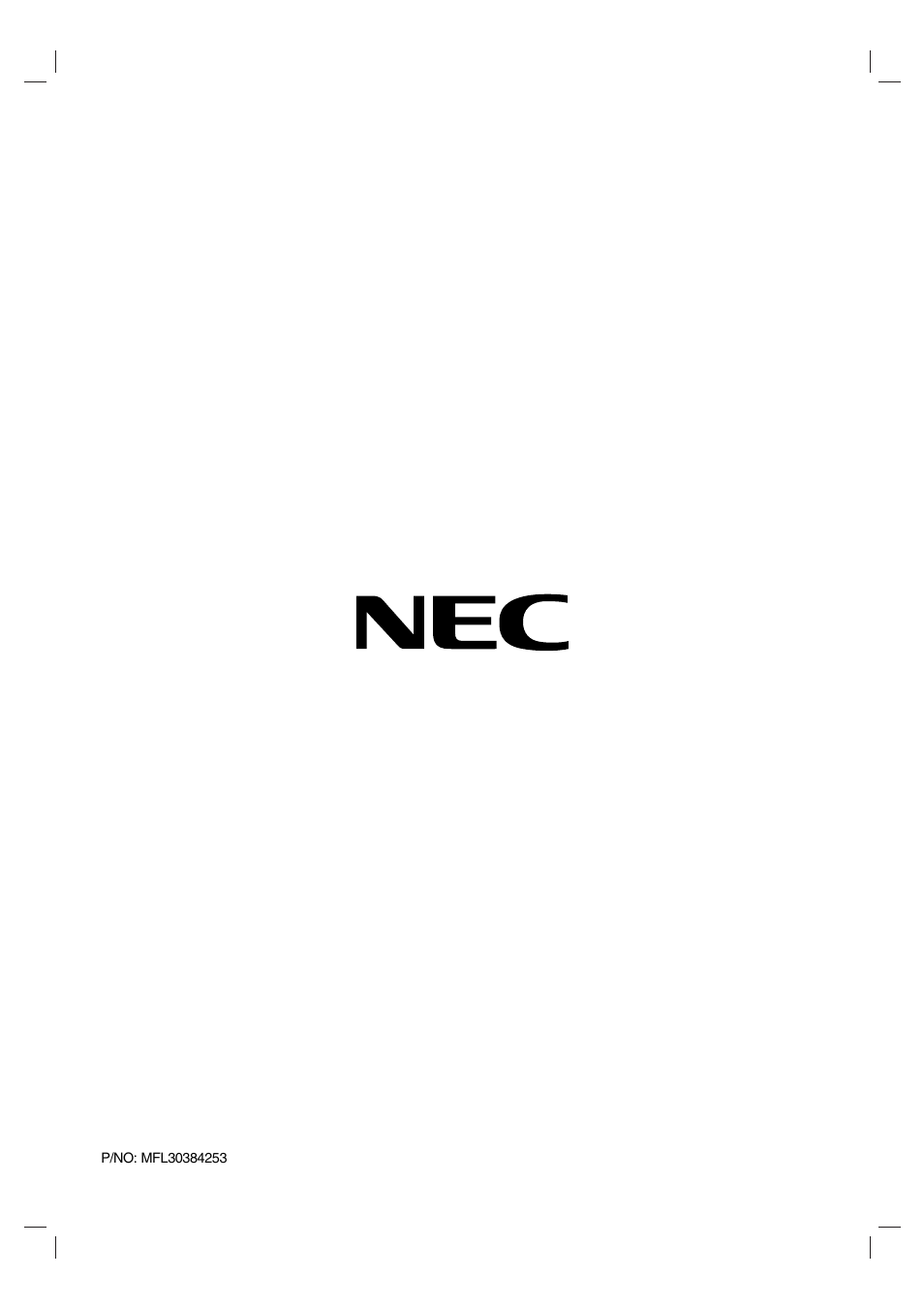 NEC NDH-81 User Manual | Page 57 / 57