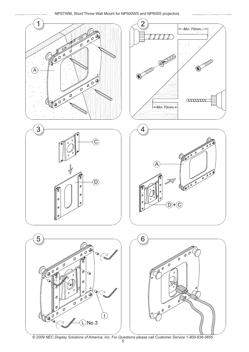 NEC NPSTWM User Manual | Page 5 / 8