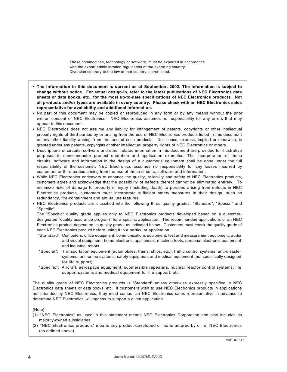 NEC switch User Manual | Page 4 / 234
