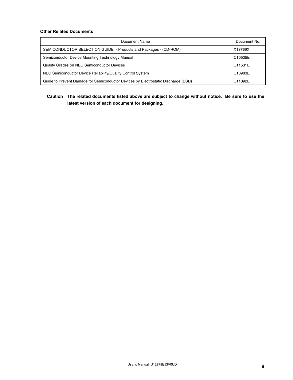 NEC switch User Manual | Page 9 / 234
