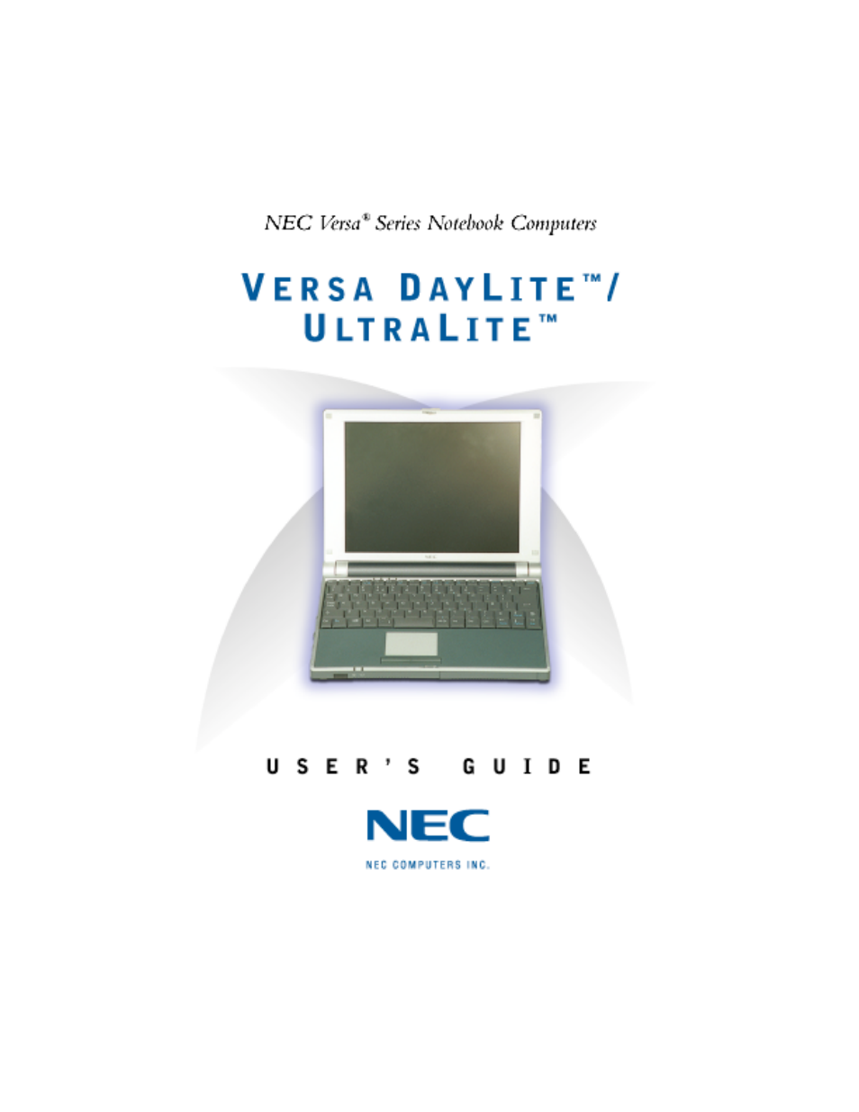 NEC Versa Series User Manual | 150 pages