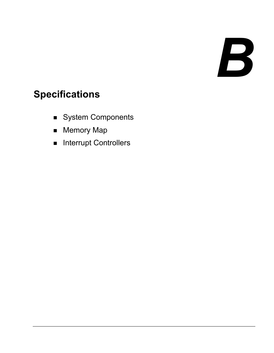 Specifications | NEC Versa Series User Manual | Page 116 / 150