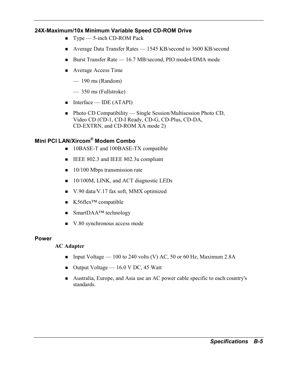NEC Versa Series User Manual | Page 120 / 150