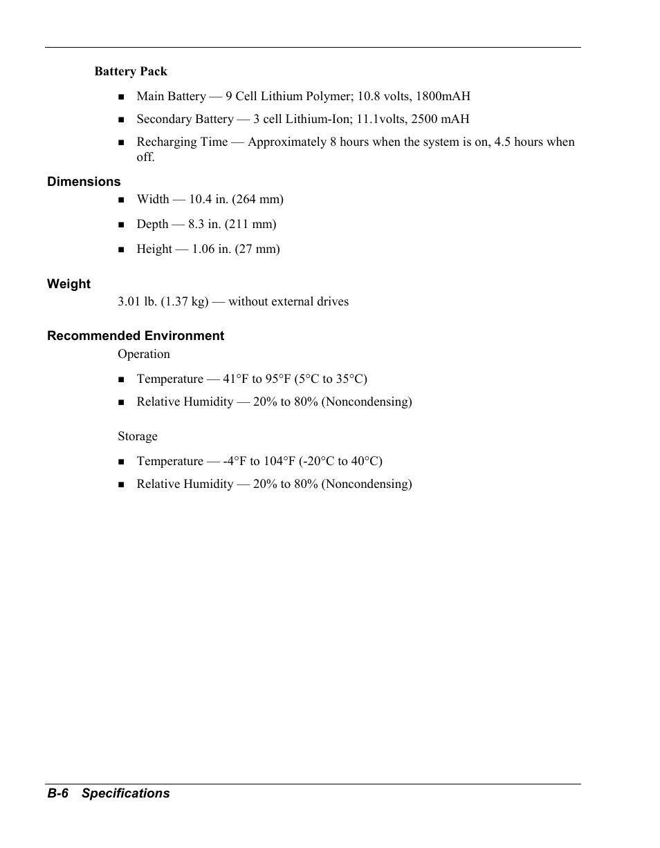 NEC Versa Series User Manual | Page 121 / 150